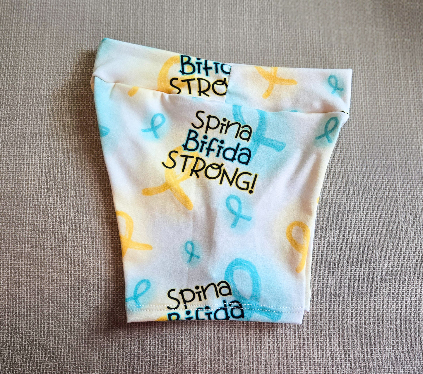 Spina Bifida Strong Biker Shorts