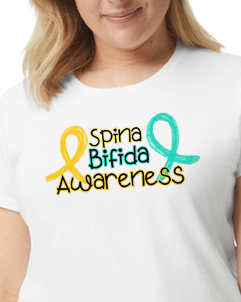 Spina Bifida Awareness- Tee- Adult