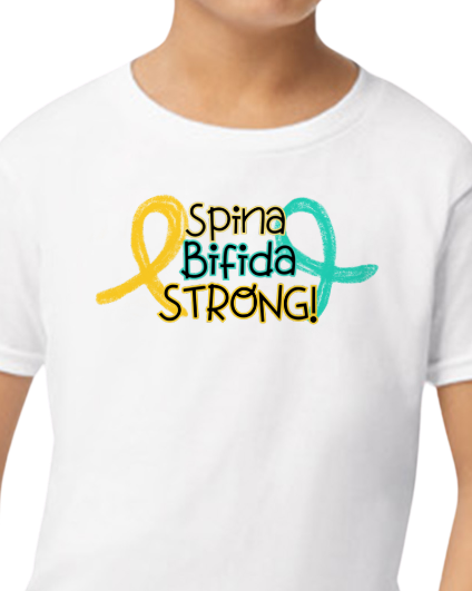 Spina Bifida Awareness- Tee- Youth