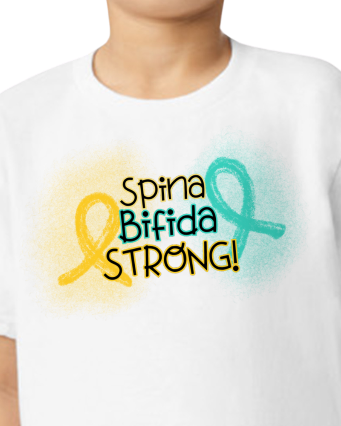 Spina Bifida Strong- Tee- Youth