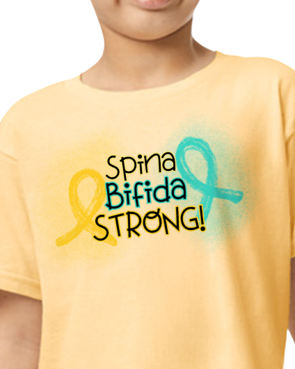 Spina Bifida Strong- Tee- Youth